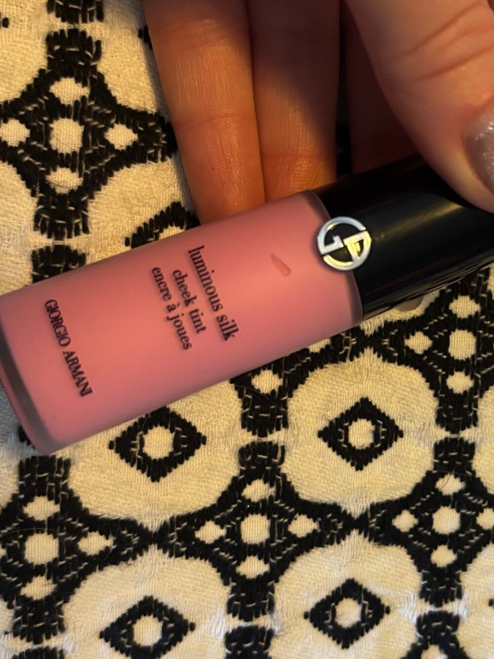 Armani Beauty Cheek Tint Longwear Lightweight Liquid Blush in 53 Bold Pink